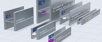 Innovative application of high-strength steel structural Sections