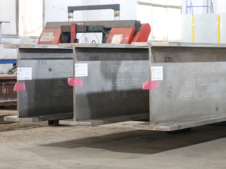 Stainless Steel Structural Profiles 316L/1.4404